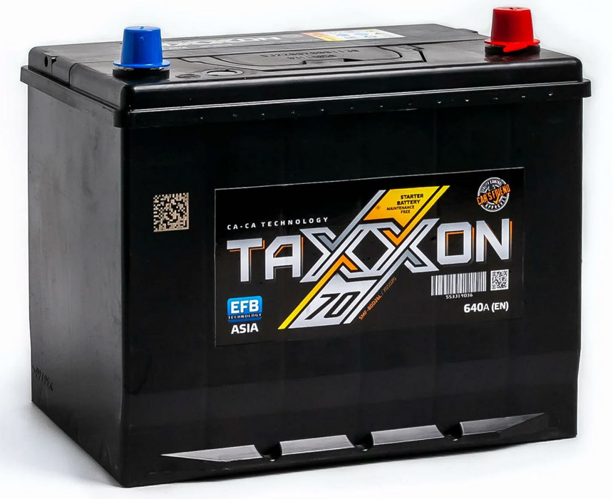 Аккумулятор автомобильный Taxxon EFB Asia 705070 6СТ-70 Ач обр.