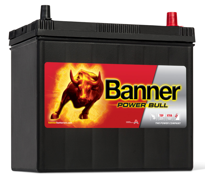 Аккумулятор автомобильный BANNER Power Bull ASIA P45 23 6СТ-45 Ач обр. (60B24L)