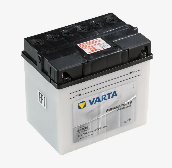 Аккумулятор мото  VARTA Powersports Freshpack 530 030 030 Ач