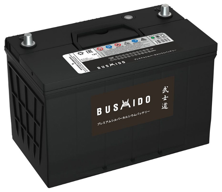 Аккумулятор автомобильный Bushido 115D31R 6СТ-100 Ач прям.