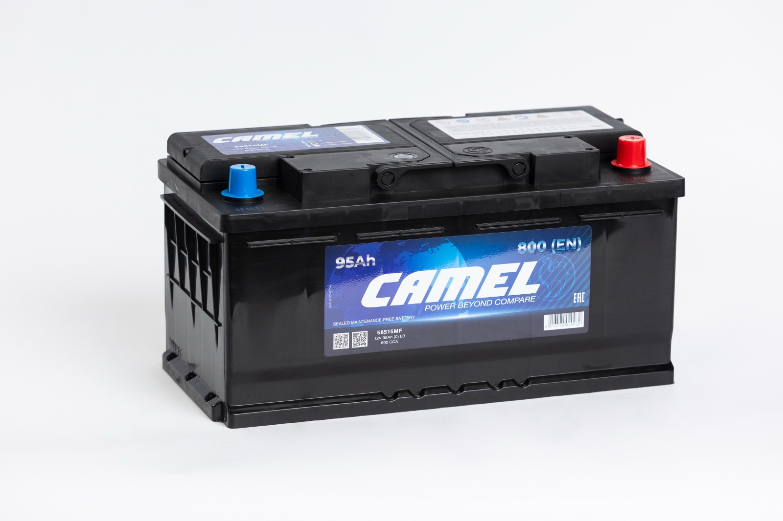 Аккумулятор автомобильный CAMEL 12V 95Ah 800А ОП (58515MF) (353x175x175) LB5