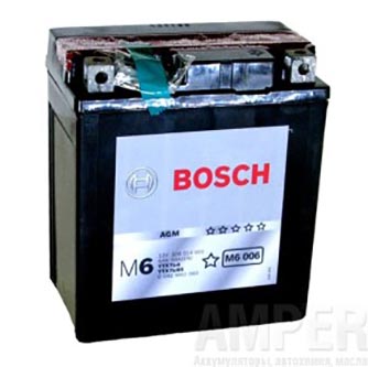 Аккумулятор мото Bosch М6 YTX14-BS (12V) 12 Ач