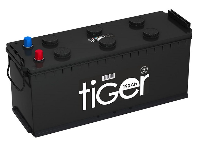 Аккумулятор Автомобильный TIGER D5 190Ah 1250A ПП (513x223x223) D5