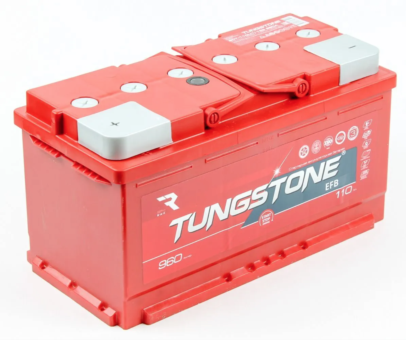 Аккумулятор автомобильный TUNGSTONE EFB L5 110Ah 960A ПП (353х175х190) L5