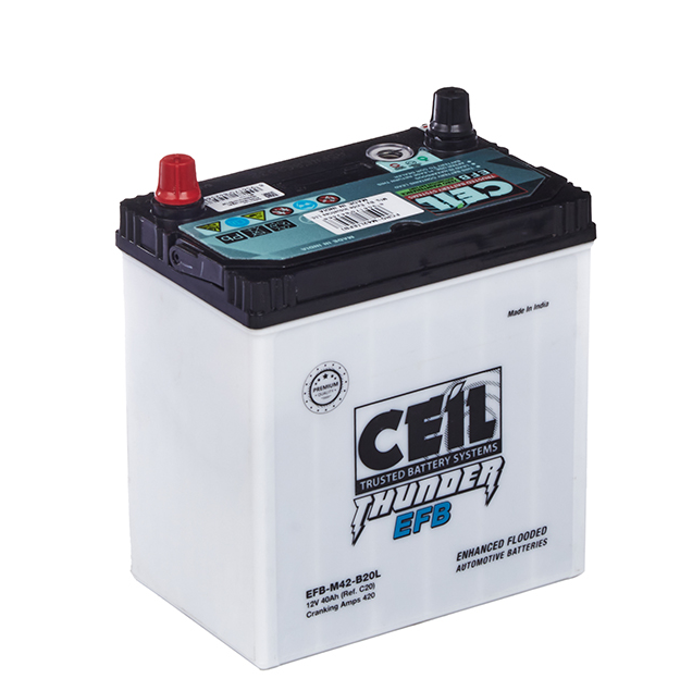 Аккумулятор CEIL AGM EFB 40Ah 420A (197x127x227) B20L ОП