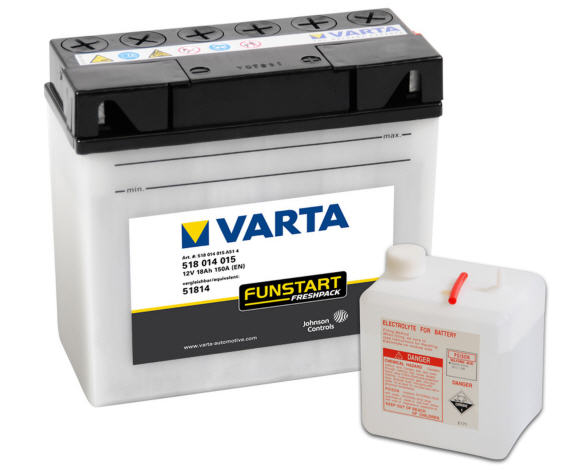 Аккумулятор мото Varta 518 014 015 18 Ач