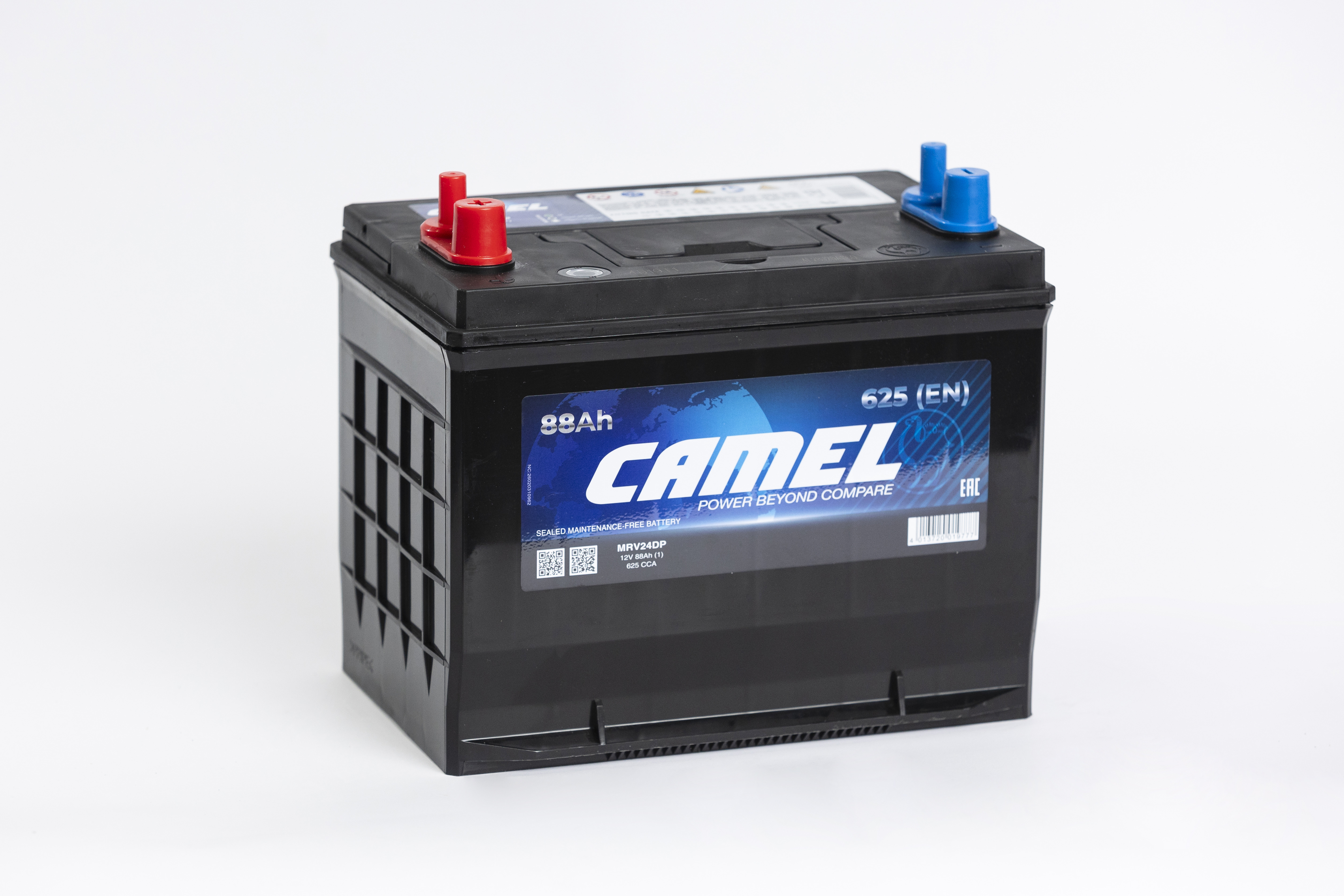 Аккумулятор лодочный CAMEL Marine MRV24DP 80Ah 670A ПП (260х172х227) D26
