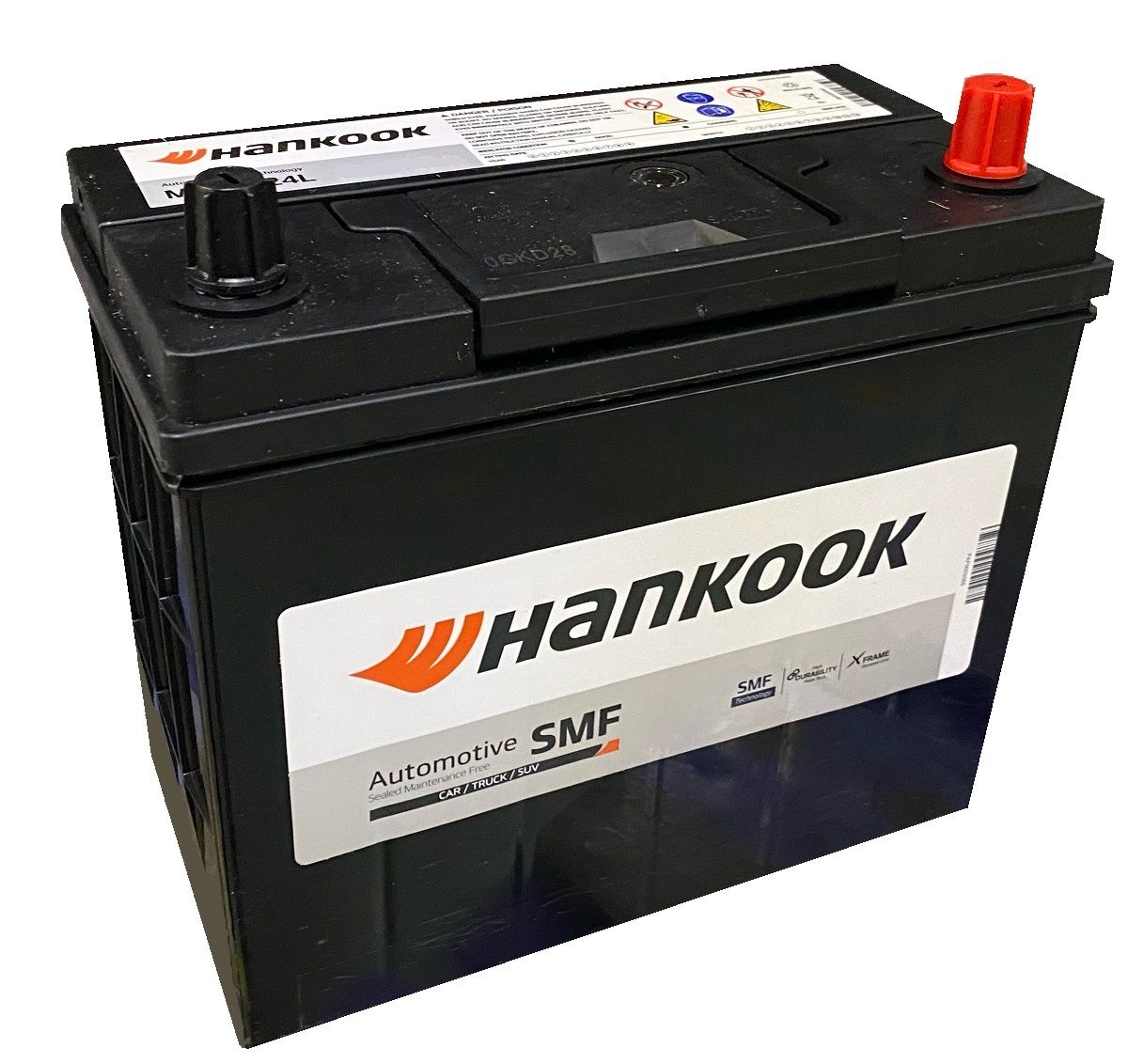 Аккумулятор автомобильный HANKOOK 52.0 Ah 480 A 65B24L ОП (236x127x225) B24L