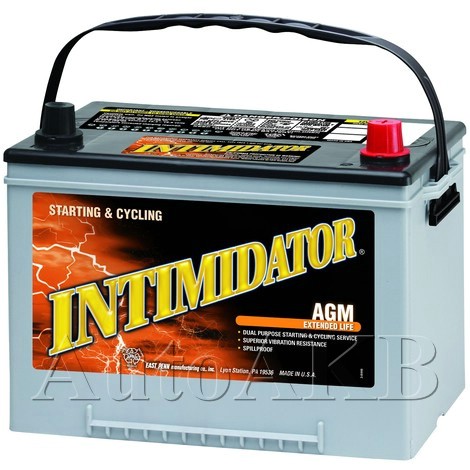 Аккумулятор автомобильный Deka Intimidator 9A34R (AGM) 6СТ-75 Ач обр.