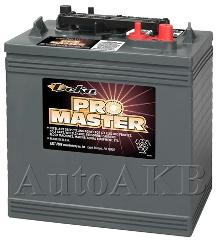 Аккумулятор тяговый Deka GC15 6V 3СТ-232 Ач пр/обр.