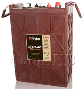 Аккумулятор тяговый Trojan L16H-AC 6V (с жидким электролитом) 435 Ач