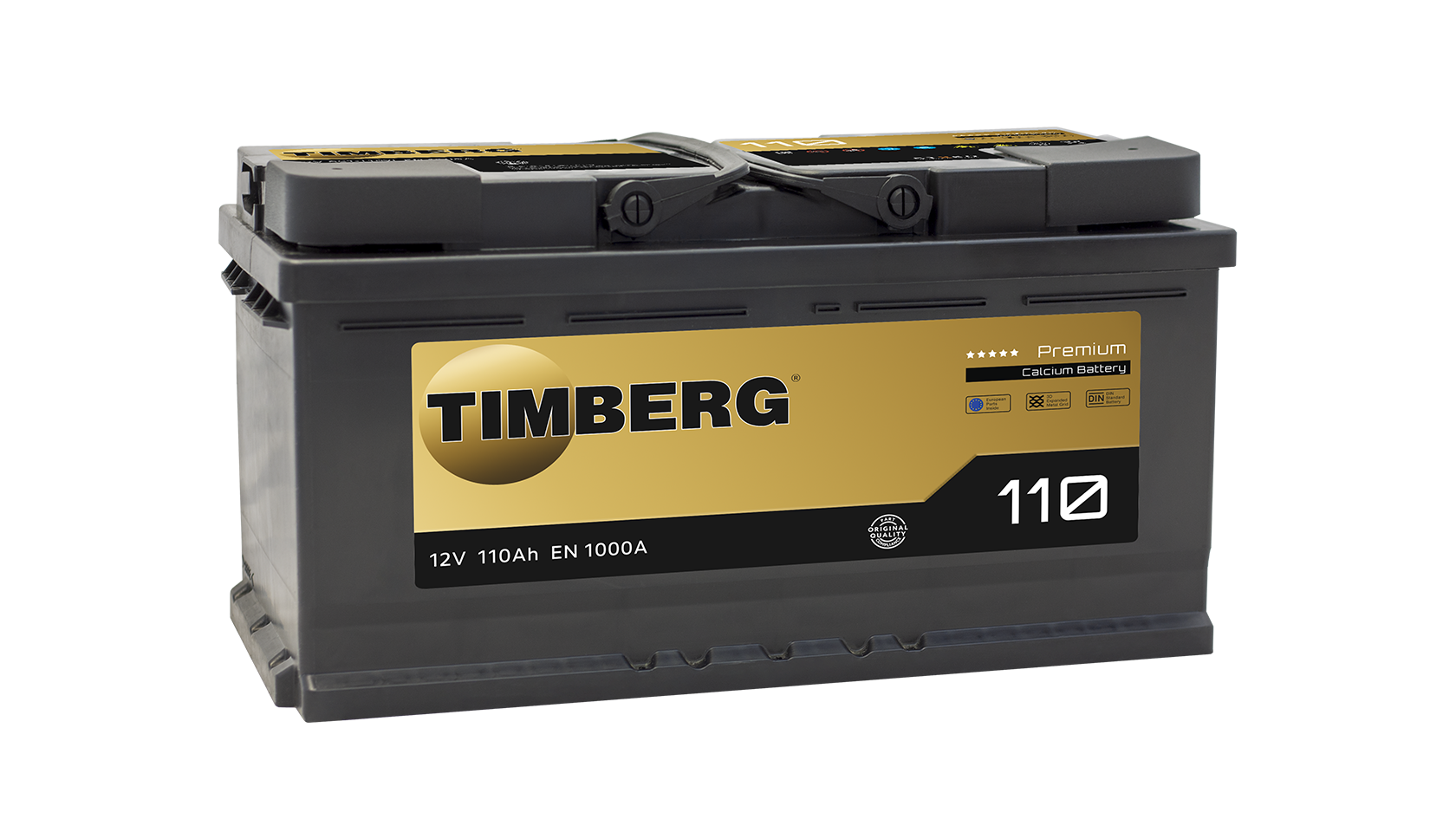 Аккумулятор автомобильный Timberg PREMIUM TP1100 6СТ-110VL 100 Ач обр.