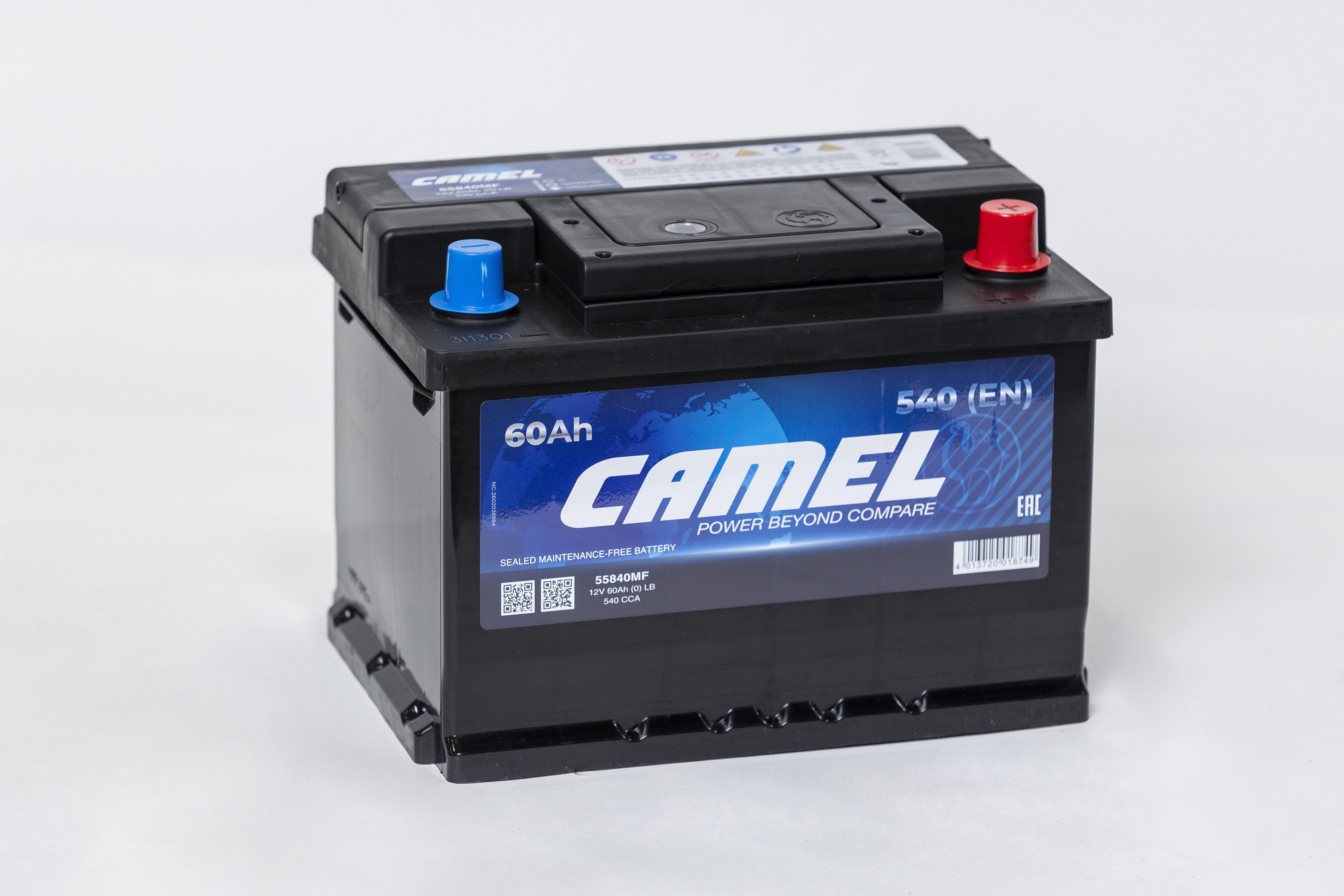 Аккумулятор автомобильный CAMEL 60Ah 560A ОП