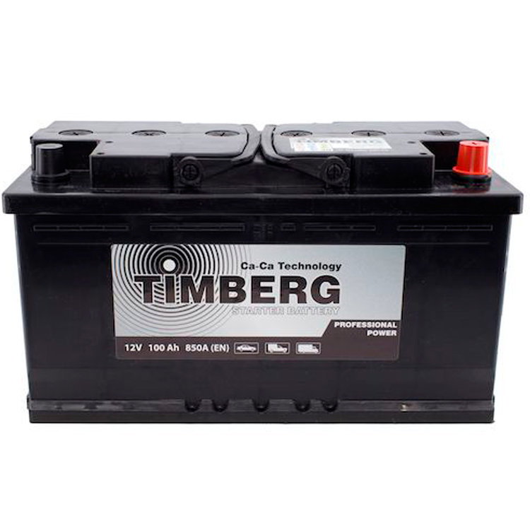 Аккумулятор автомобильный Timberg STANDARD TS1000 6СТ-100VL 100 Ач обр.