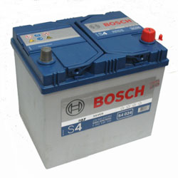 Аккумулятор автомобильный Bosch S4 024 6СТ-60 Ач обр. (75D23L)