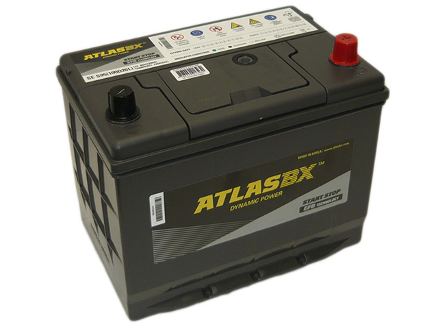Аккумулятор автомобильный ATLAS EFB AX SE S95 100D26L 68Ah 730A ОП (260x172x220) D26L