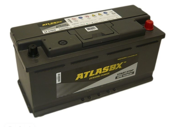 Аккумулятор автомобильный ATLAS EFB SE 61010 110Ah 950A ОП (393х175х190) L6