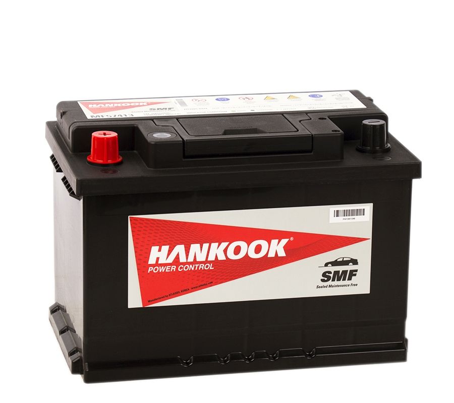 Аккумулятор автомобильный HANKOOK 57413 74.0 Ah 680 A ПП (278x175x190) L3