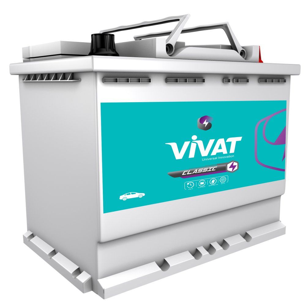 Аккумулятор автомобильный Vivat 72Ah 660A пп