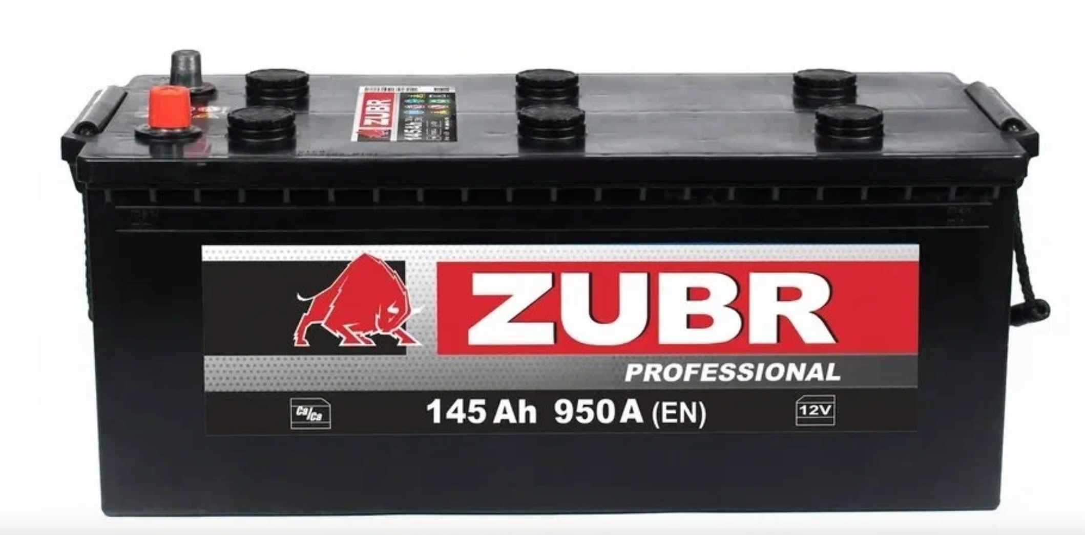 Аккумулятор грузовой ZUBR Professional 145Ah 950A ПП (513х189х225) D4