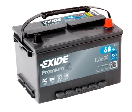 Автомобильный аккумулятор EXIDE PREMIUM EA680 68 Ач