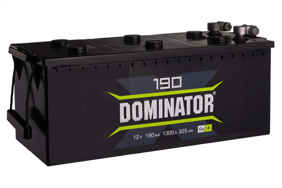 Аккумулятор автомобильный DOMINATOR 6СТ-190 Ач прям.