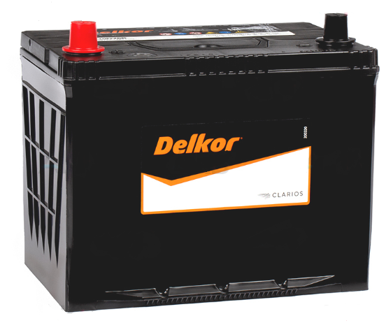 Аккумулятор автомобильный DELKOR 110D26R 6СТ-90 Ач ПП.