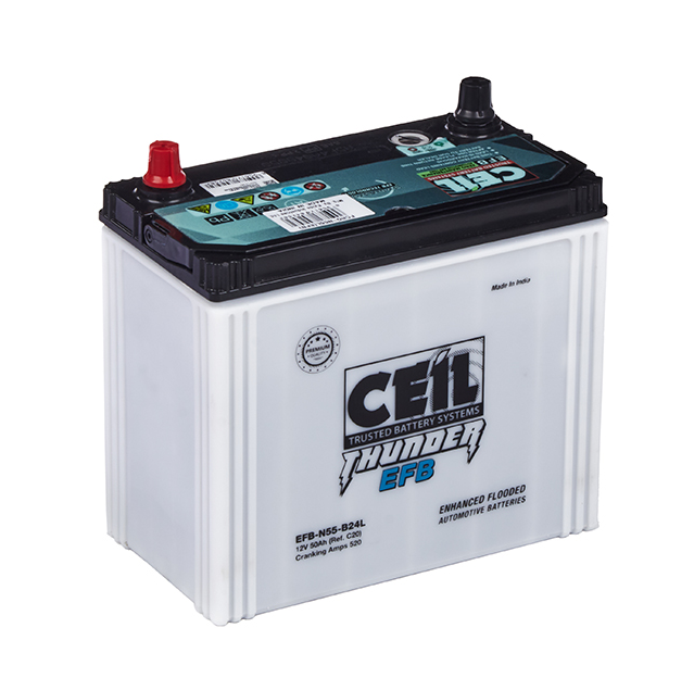 Аккумулятор CEIL AGM EFB 50Ah 520A (238x129x227) B24L ОП