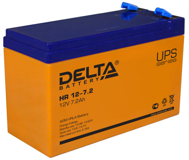 Аккумулятор Delta HR12-7,2 7 Ач