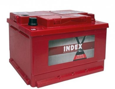 Аккумулятор автомобильный INDEX PRIME DIN72L-LH 72А.ч 760А ОП (278x175x175) Lb3