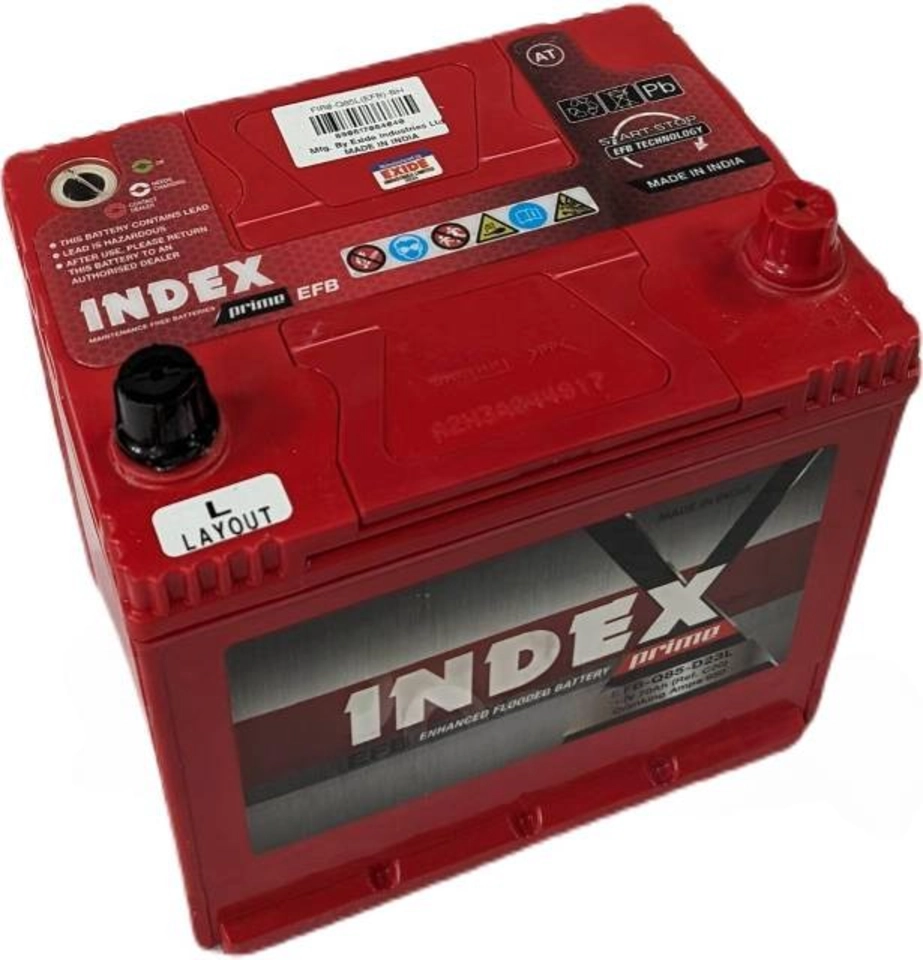 Аккумулятор автомобильный INDEX PRIME EFB Q85 70 А.ч 650А ОП (232x172x225) D23L