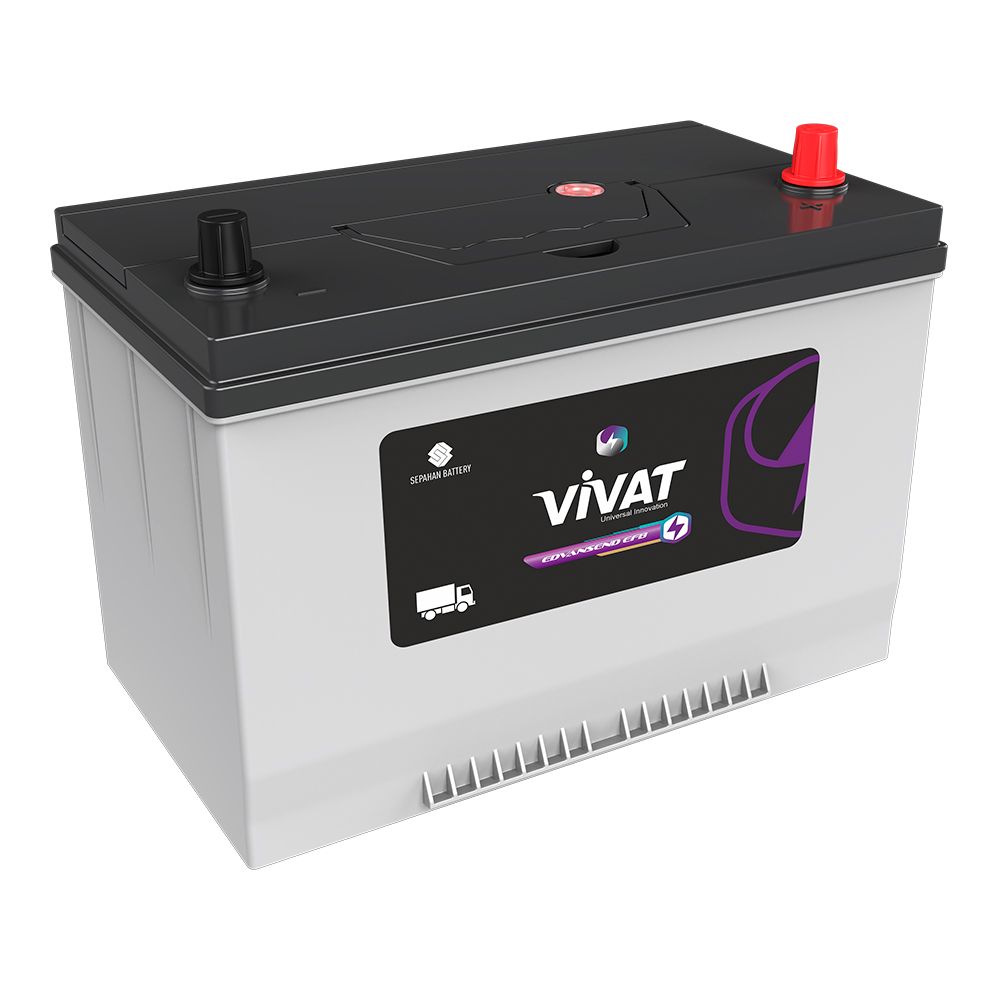 Аккумулятор автомобильный Vivat EFB 90D31L 90Ah 800A оп