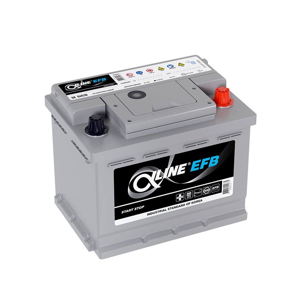 ALPHALINE EFB 65.0 Ah 640A 56530 ОП (242х175х190) L2