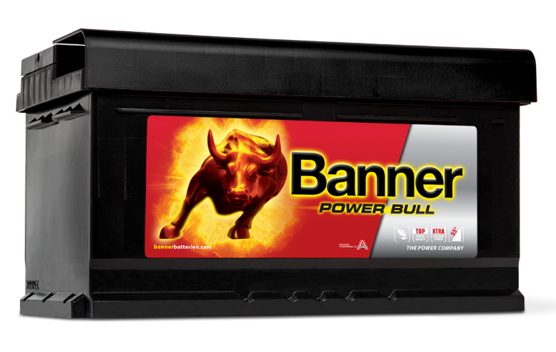 Аккумулятор автомобильный BANNER Power Bull P80 14 6СТ-80 Ач обр. (низкий)