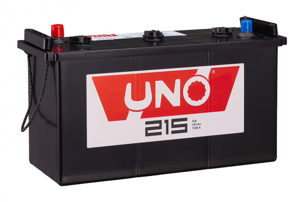 Аккумулятор автомобильный UNO 3СТ-215N  215Ач 1120А пп (арт.715127010)