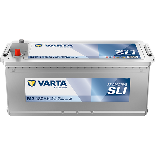 Аккумулятор грузовой Varta PROMOTIVE SLI M7180Ah 1100A ПП (513х223х223) D5