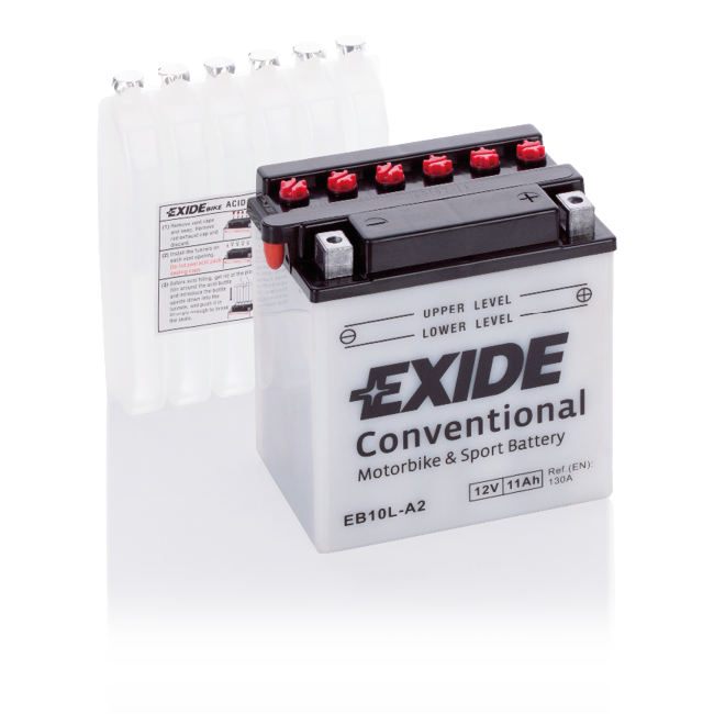 Аккумулятор мото EXIDE YB10L-A2 11 Ач