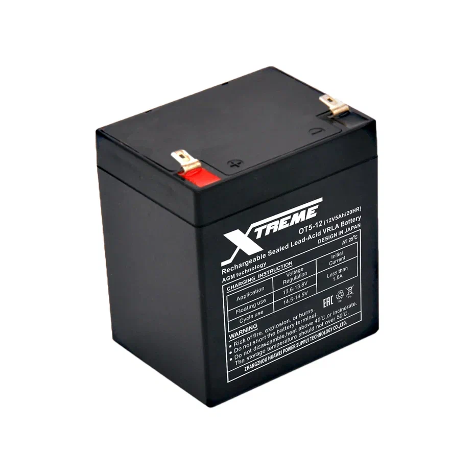 Аккумулятор ИБП Xtreme OT5-12 F2 VRLA 12V 5Ah (90x70x100)