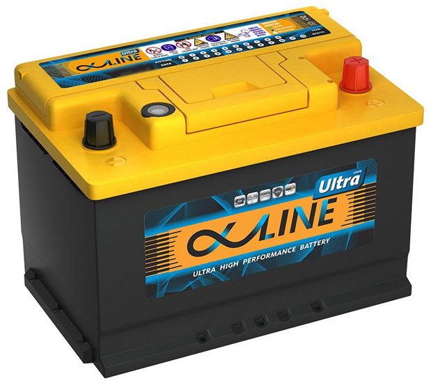 Аккумулятор автомобильный AlphaLINE Ultra UMF57800 6СТ-78 Ач обр.