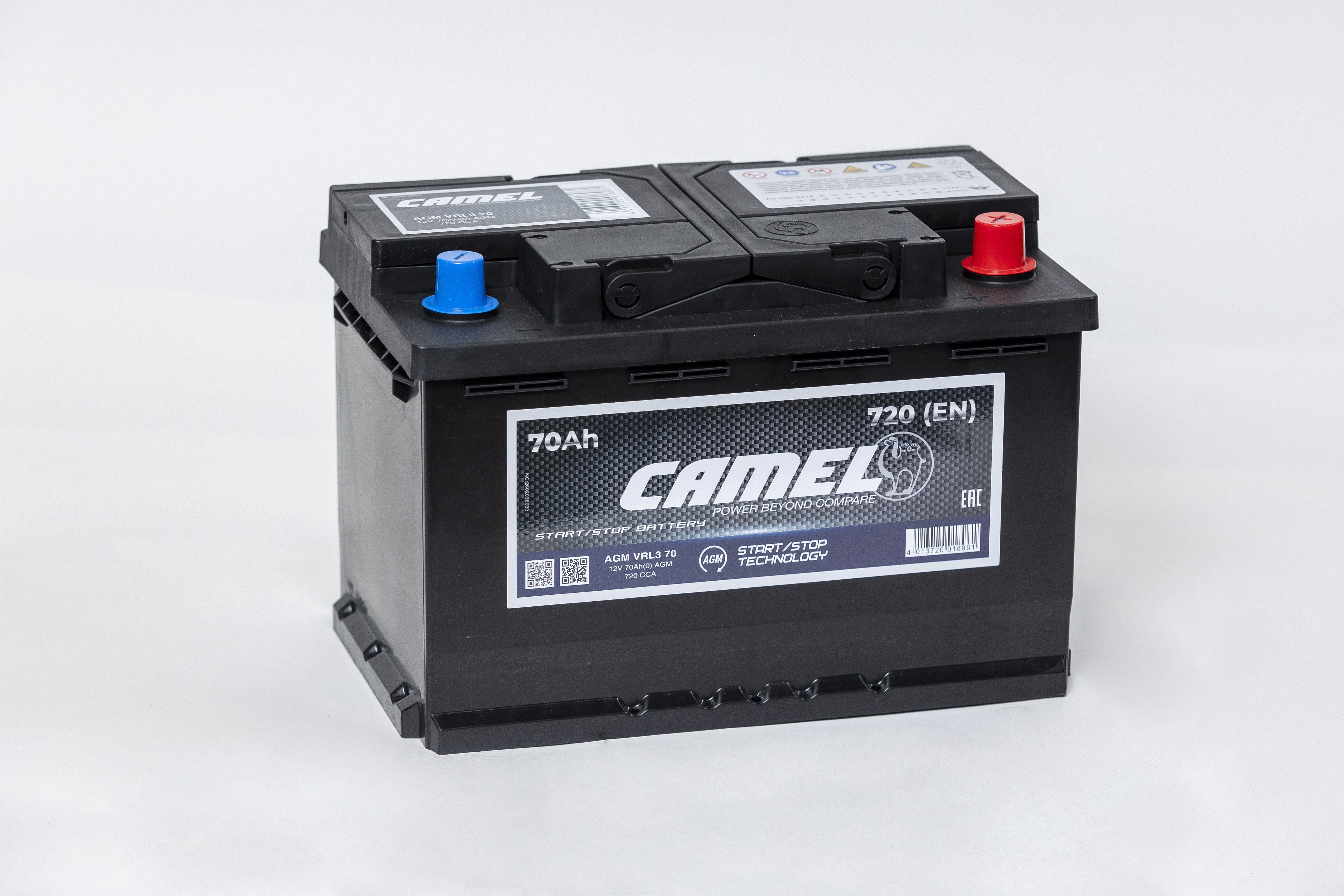 Аккумулятор CAMEL AGM 12V 70Ah 760А ОП