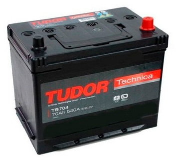 Аккумулятор автомобильный TUDOR Technica TB704 6СТ-70 Ач обр.