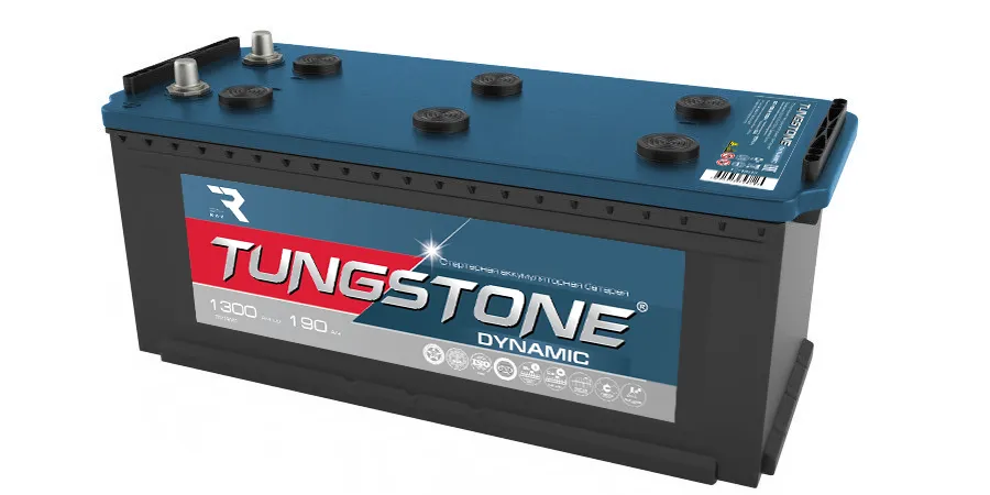 Аккумулятор автомобильный TUNGSTONE DYNAMIC 6СТ-190Ah 1300A ПП (516x223x223)