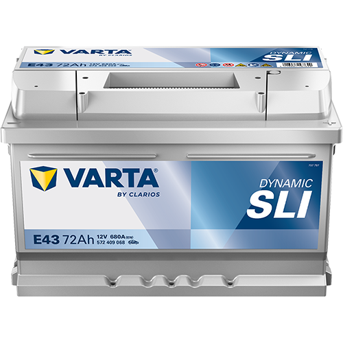 Аккумулятор автомобильный Varta Dynamic SLI E43 6СТ-72 обр.LB3