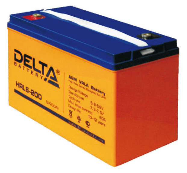 Аккумулятор Delta HRL6-200