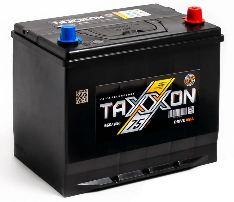 Аккумулятор автомобильный Taxxon Drive Asia 701075 6СТ-75 Ач обр.