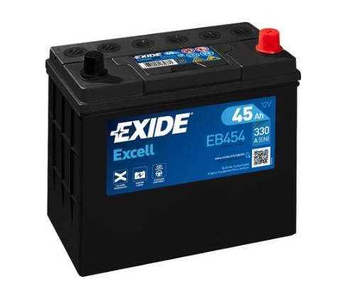 Автомобильный аккумулятор EXIDE EXCELL EB454