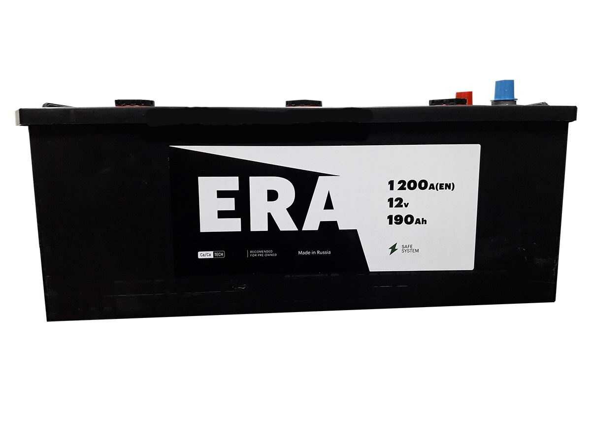 Аккумулятор грузовой ERA 190.0 Ah 1200 A ПП