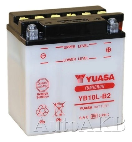 Аккумулятор мото YUASA YB10L-B2 11 Ач