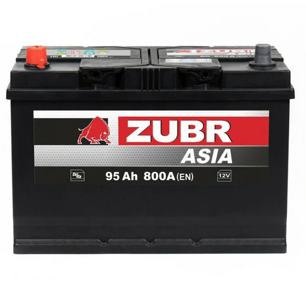 Аккумулятор автомобильный ZUBR Ultra Asia 95Ah 800A ПП (303x175x225) D31R