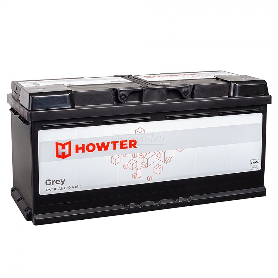 HOWTER Grey 110R 850A ОП (394x175x190)